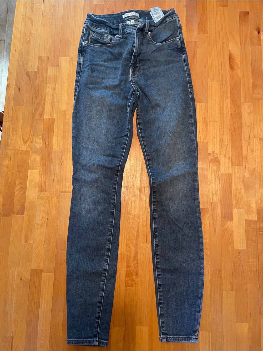 Good American Indigo Skinny Jeans